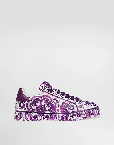 Majolica-print Portofino light strobel sneaker