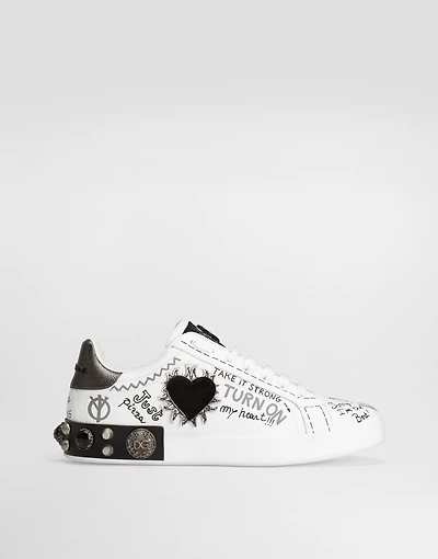 Portofino calfskin sneakers