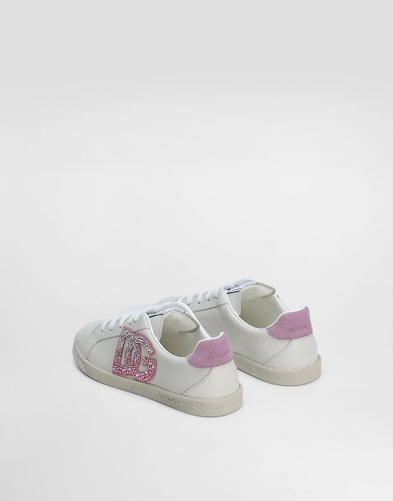 DG Original calfskin sneakers with logo