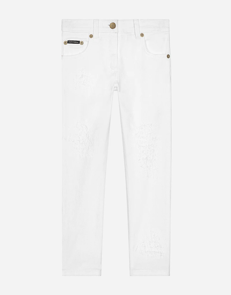 5-pocket denim jeans