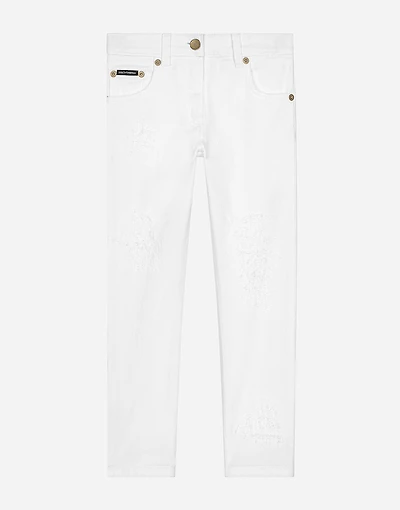 5-pocket denim jeans
