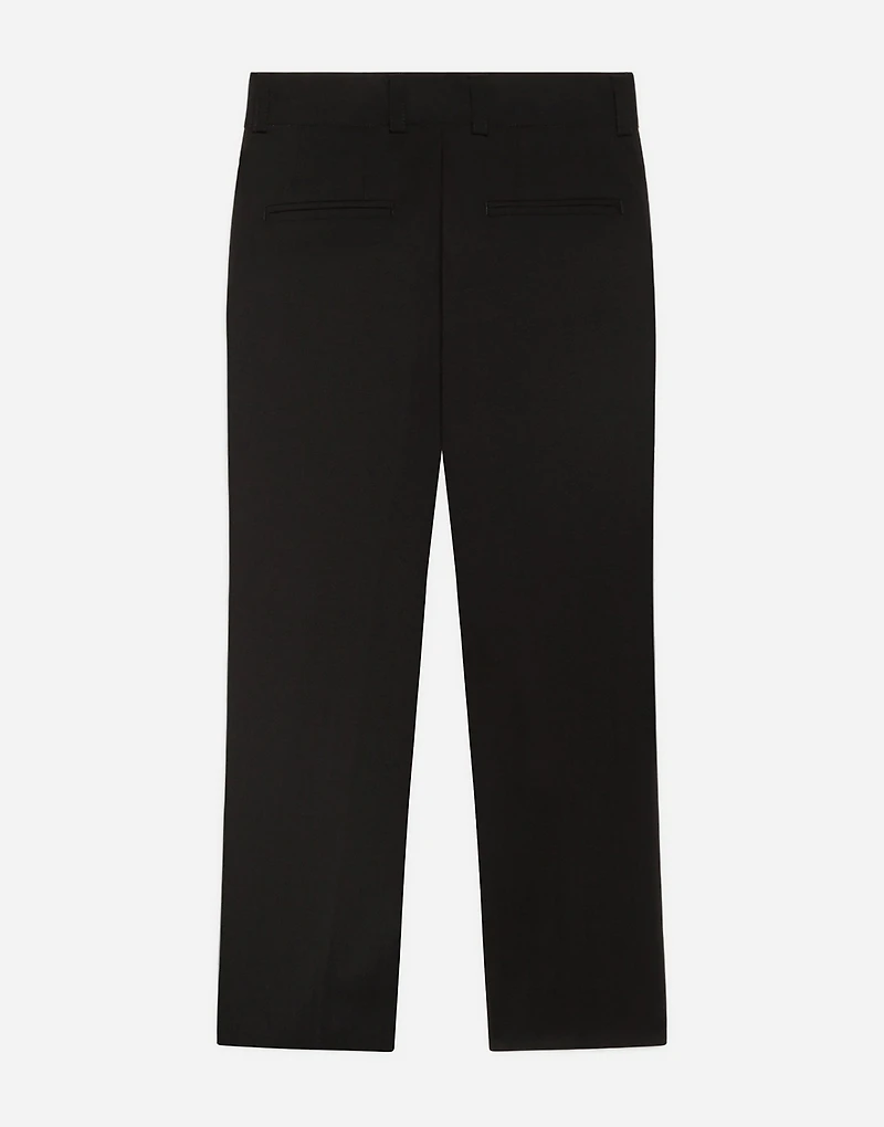 Stretch wool pants