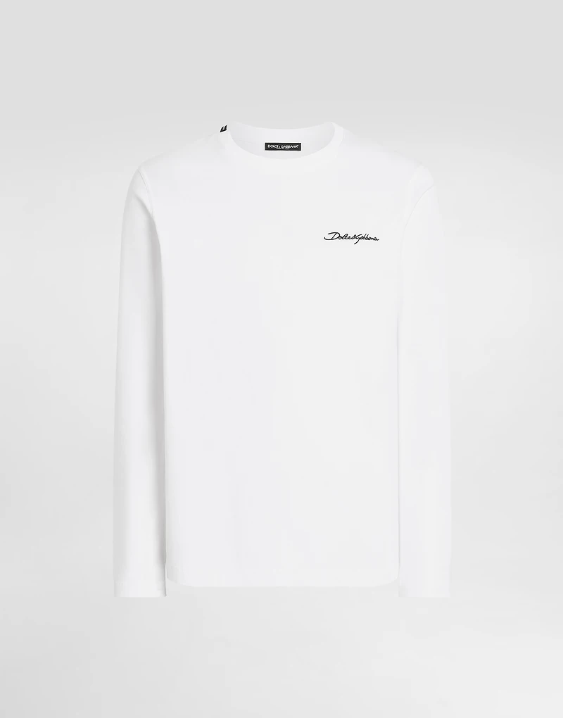 cotton t-shirt with embroidery