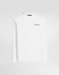 cotton t-shirt with embroidery
