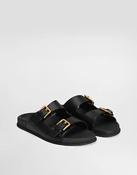 Calfskin sliders
