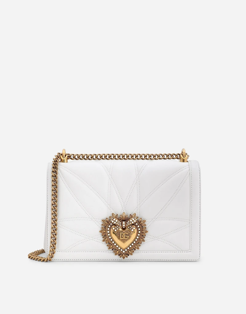 Large Devotion bag in quilted nappa leather