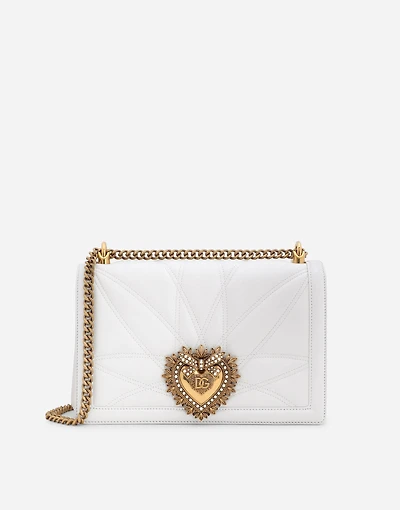 Large Devotion bag in quilted nappa leather