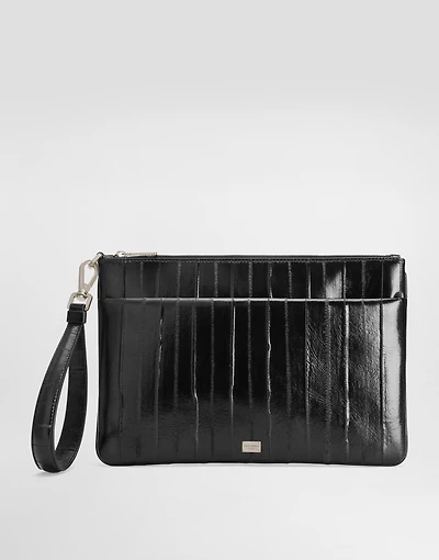 Eel skin necessaire