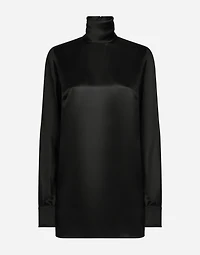 Silk satin blouse