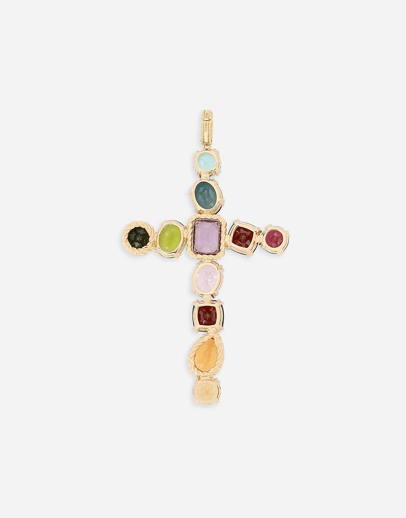 Charm Rainbow 
 18-carat yellow gold and multicolored gems