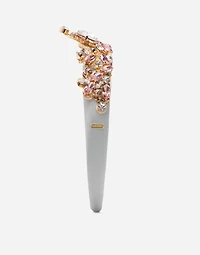 Headband with all over jewellery application