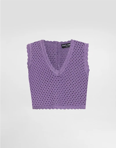 Crochet crop top