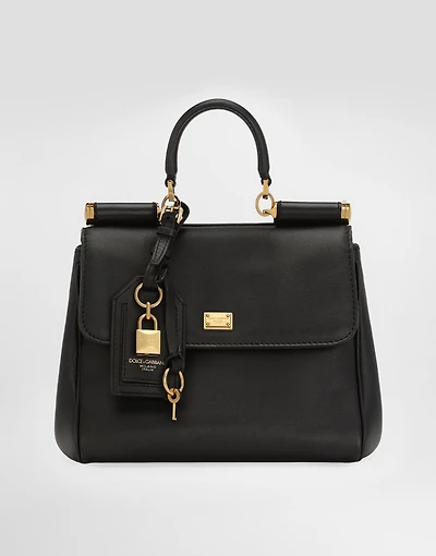 My Sicily handbag in plongé calfskin