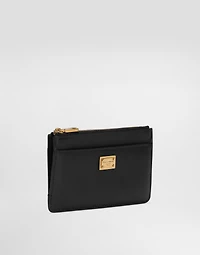 Plongé calfskin card holder