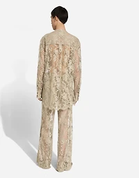 Tailored Galloon lace pants