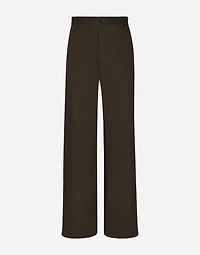 Tailored cotton pants