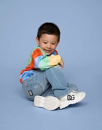 Nylon and leather Daymaster sneakers with DG logo