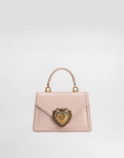 Small smooth calfskin Devotion bag
