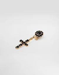 Drop earrings with crosses