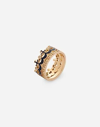 Royal Ring 18-carat yellow gold and diamonds