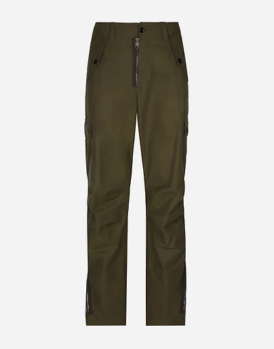 Technical fabric cargo pants