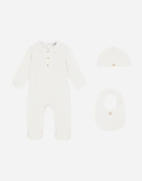 3-piece interlock gift set with DG logo