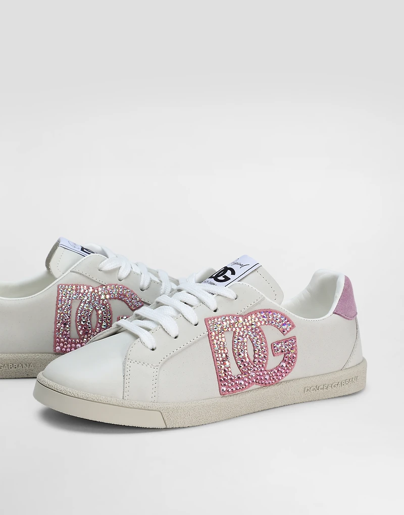 DG Original calfskin sneakers with logo