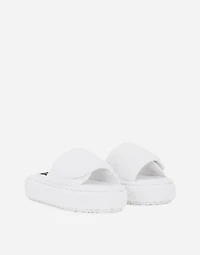 Terry Cotton Plateau Slippers