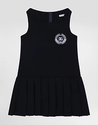 Wool canvas dress