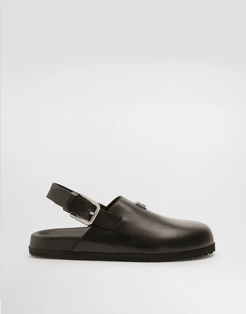 Calfskin mules
