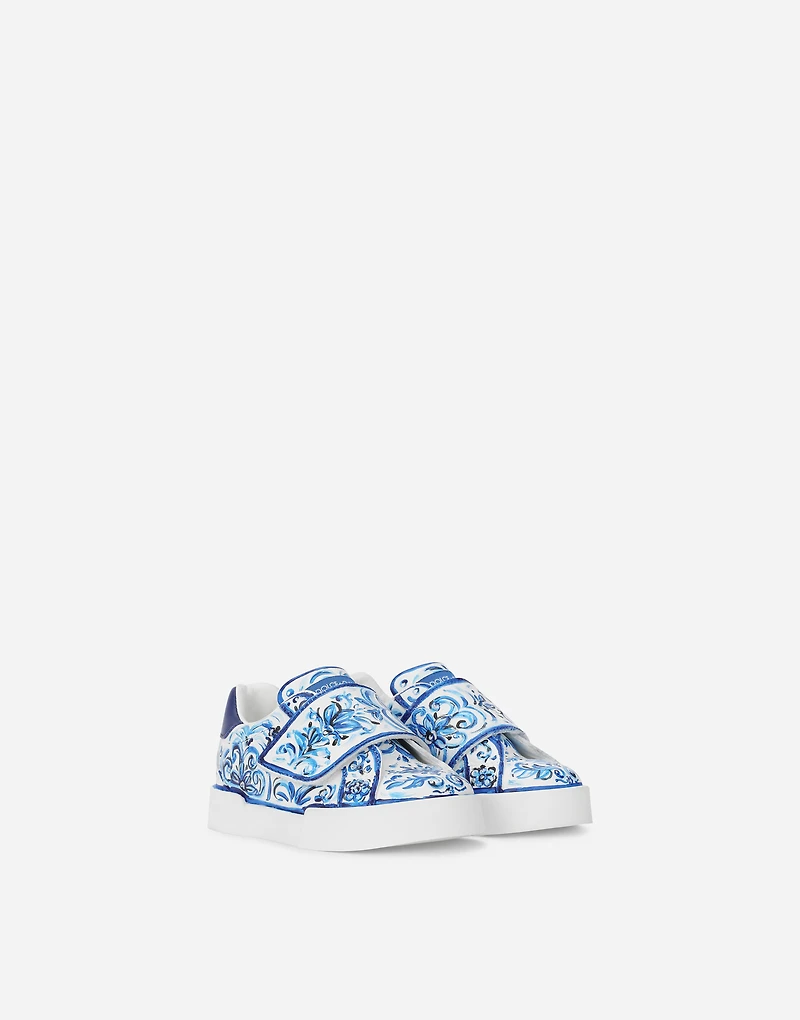 Majolica-print Portofino Light sneakers