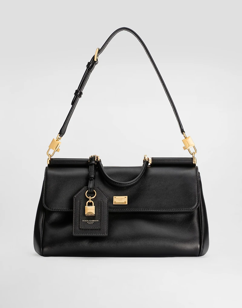 My Sicily handbag in plongé calfskin