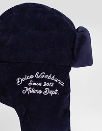 Corduroy trapper hat