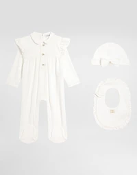 3-piece gift set in interlock jersey