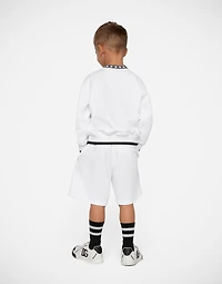 Jersey jogging shorts with DG logo embroidery