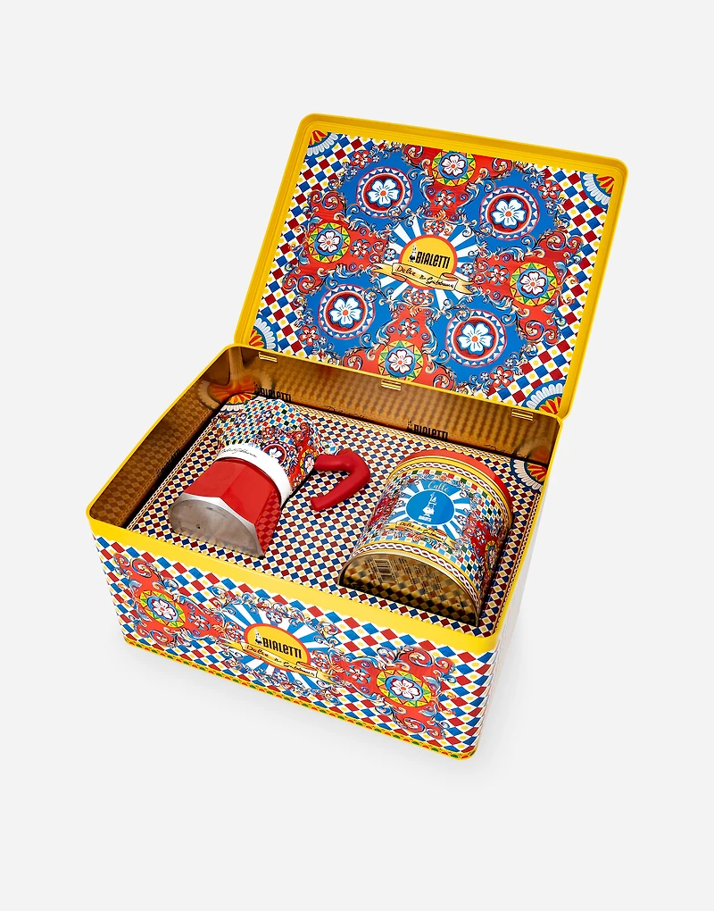 BOX MOKA MEDIUM + CAFFÉ PERFETTO BIALETTI DOLCE&GABBANA