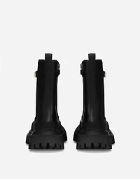 Calfskin ankle boots