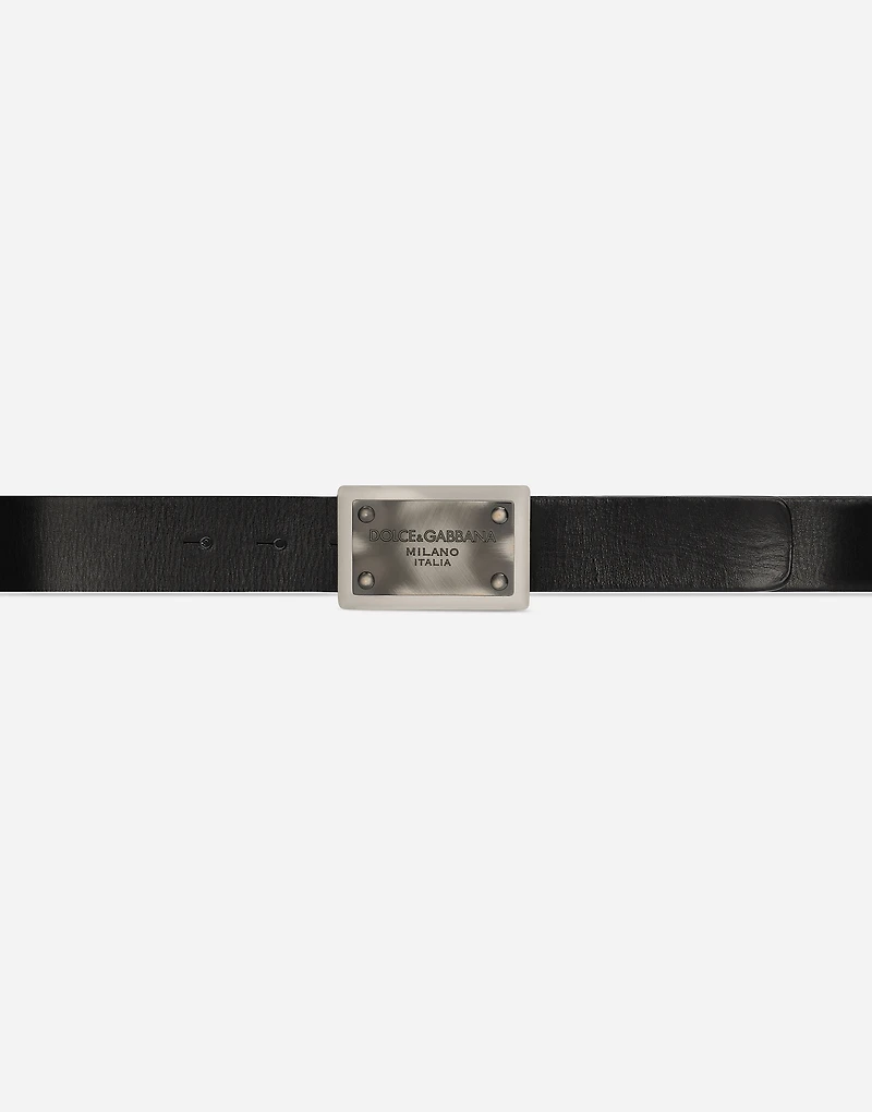 Leather belt