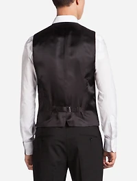 Five button vest wool