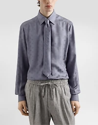 DG logo jacquard tie