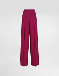 Woolen palazzo pants