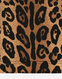 Short-sleeved leopard-print Crespo T-shirt