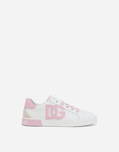 Portofino vintage calfskin sneakers