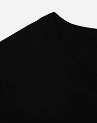 Cotton T-shirt with Crystal DG logo