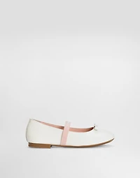 Patent leather ballet flats