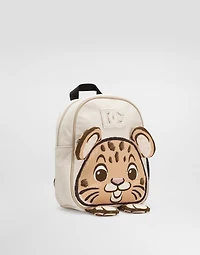 Printed backpack with DG patch