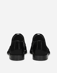 Polished calfskin Derby shoes