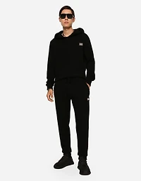 Wool and cashmere hooded sweater