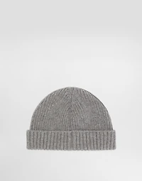 Ribbed knit hat