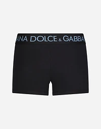 Two-way-stretch jersey boxers
